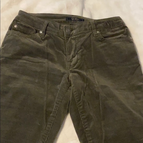 Jessica Simpson army green corduroys - Picture 4 of 6